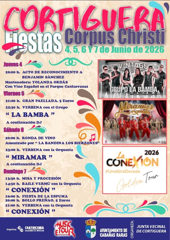 fiestas de cortiguera 2026