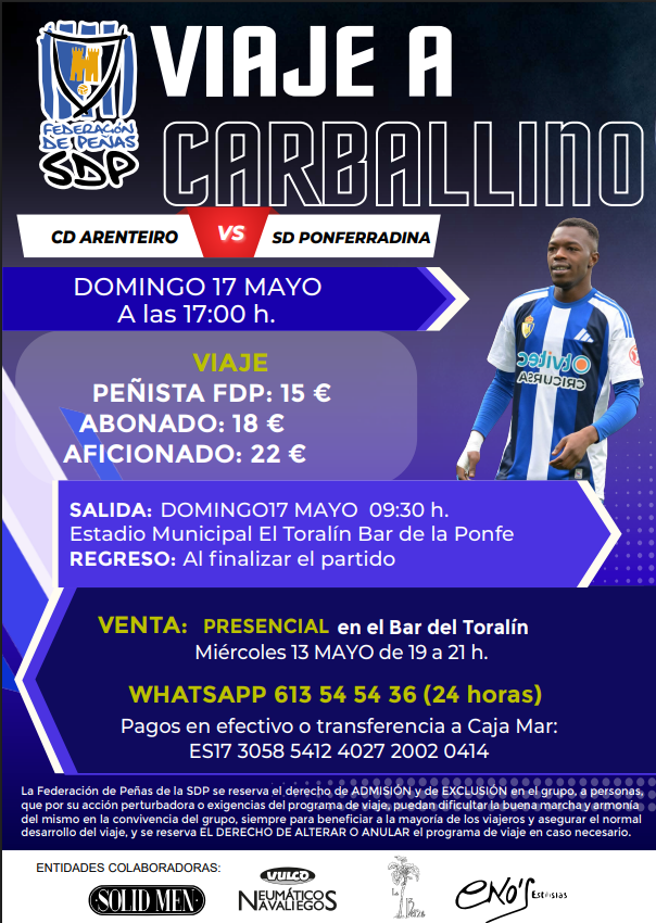 peñas de la Ponferradina contra Arenteiro