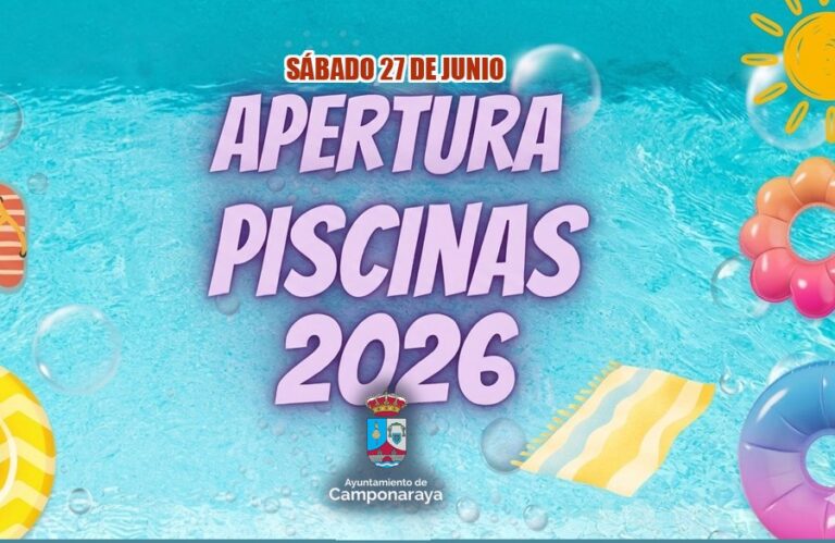 Apertura de Piscinas en Camponaraya