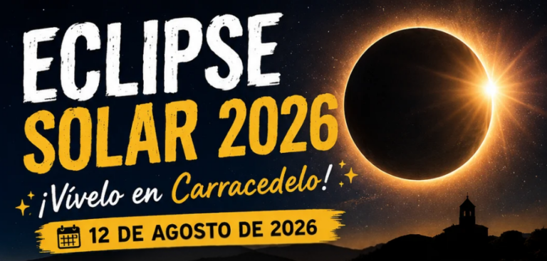 Eclipse solar 2026 en Carracedelo