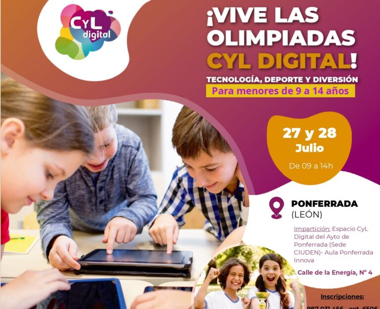 ¿Programar y hacer deporte? Llegan a Ponferrada las Olimpiadas digitales para niños