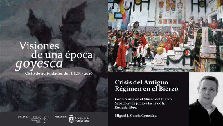 Conferencia “Crisis del Antiguo Régimen en el Bierzo”