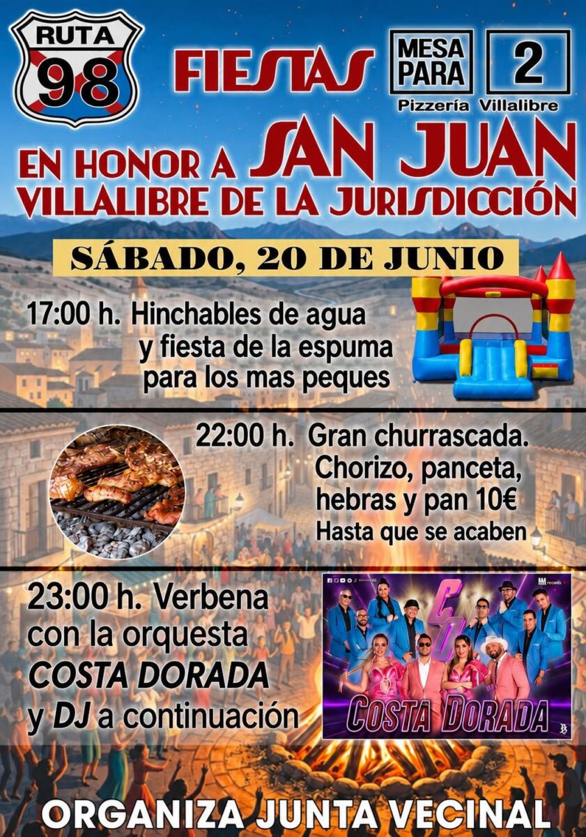 Fiestas de villalibra de la jurisdiccion 2026