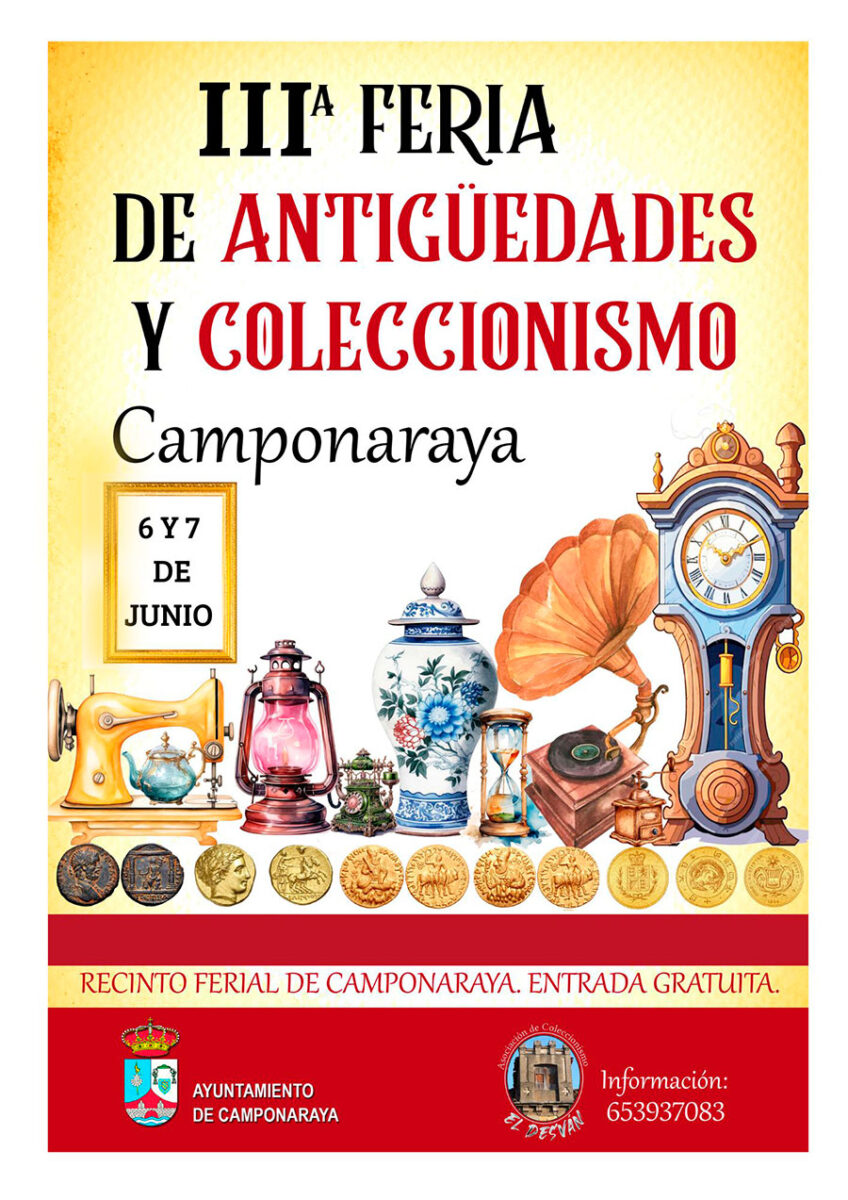 III Feria de Antigüedades en Camponaraya