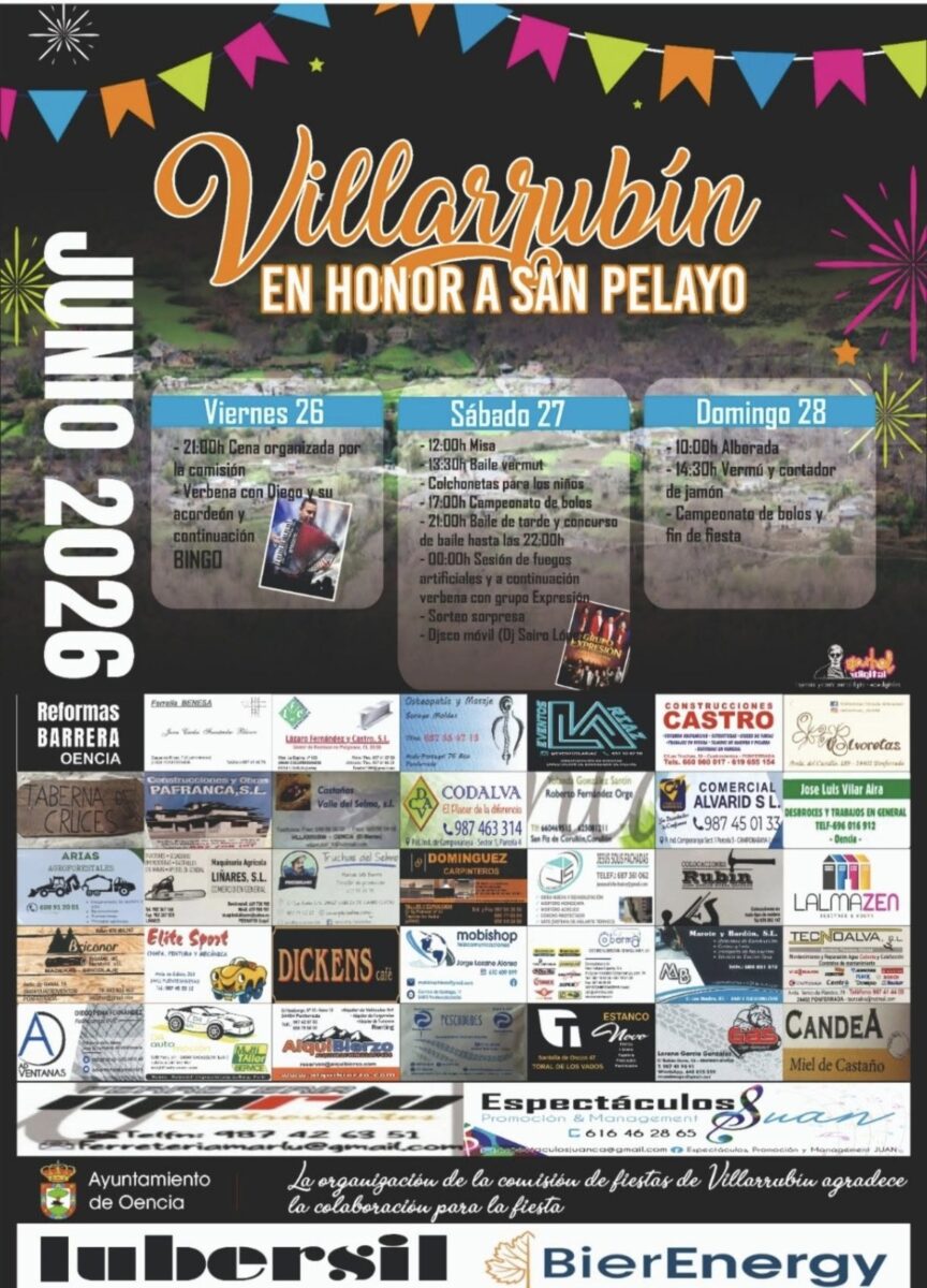 fiestas villarubin