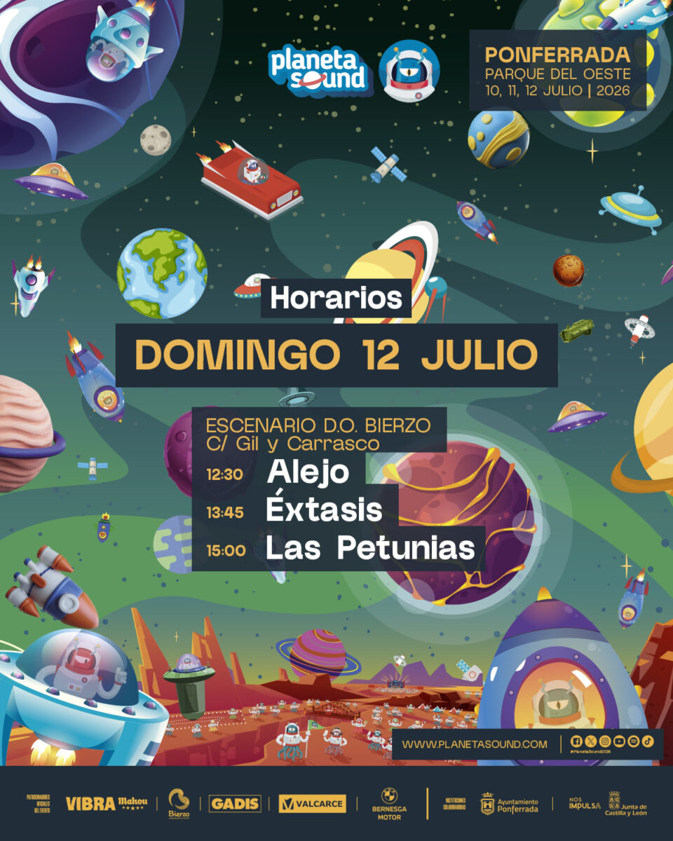 horarios planeta sound 2026 3