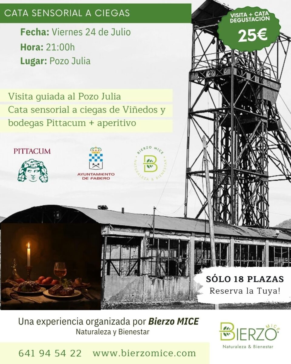 CATA SENSORIAL A CIEGAS EN LA MINA