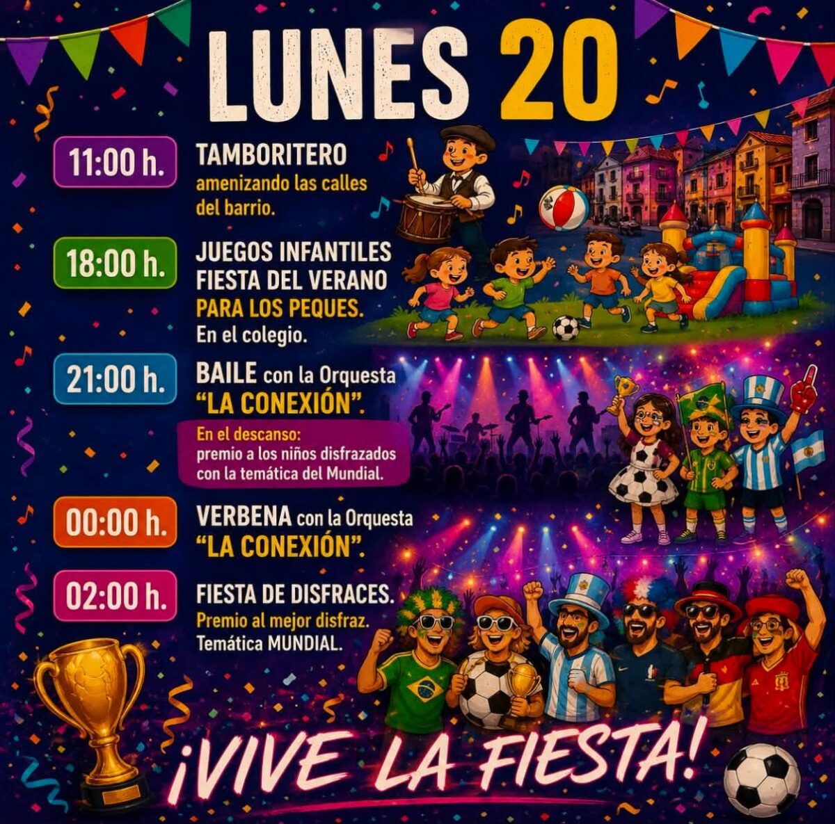 Fiestas de la placa 2026