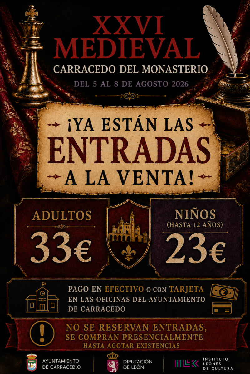 VENTA DE ENTRADAS MEDIEVAL 2026