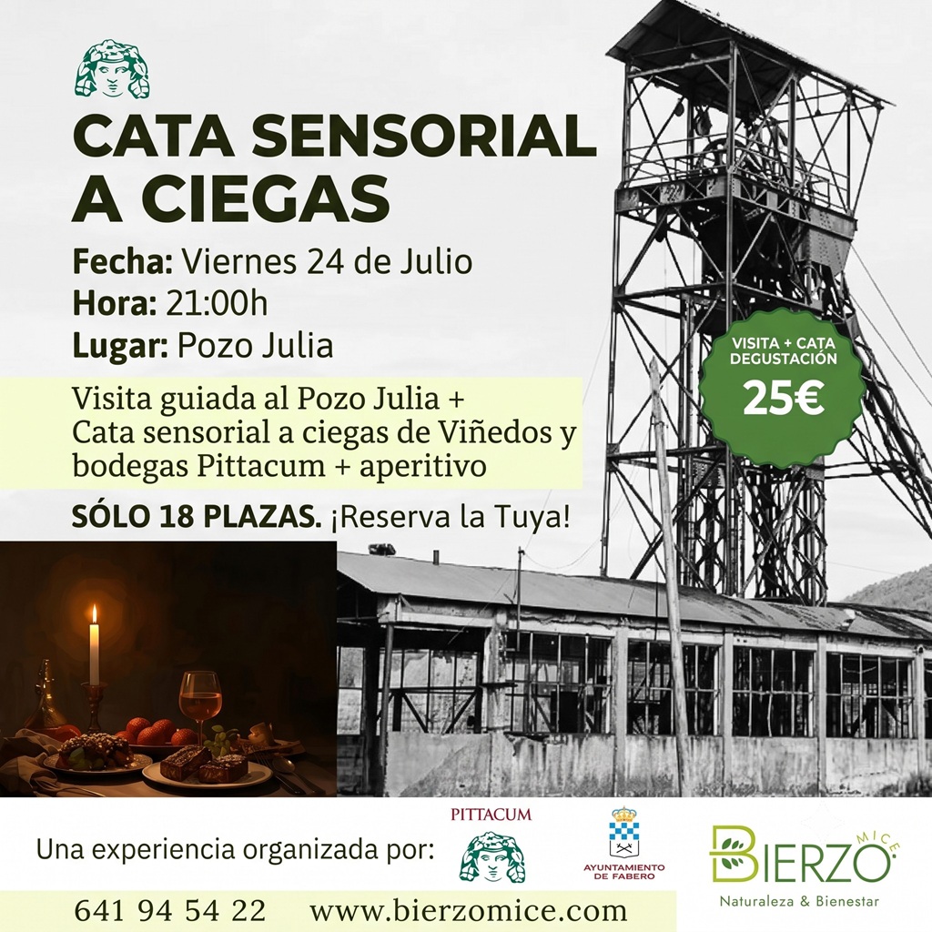 Cata sensorial a ciegas en el Pozo Julia