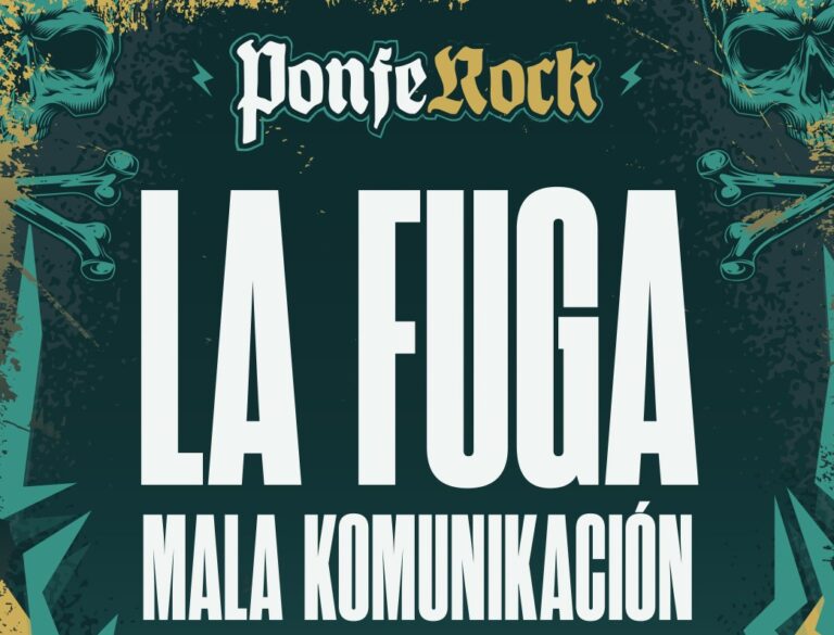 Concierto de La Fuga y Mala Komunikación en el PonfeRock