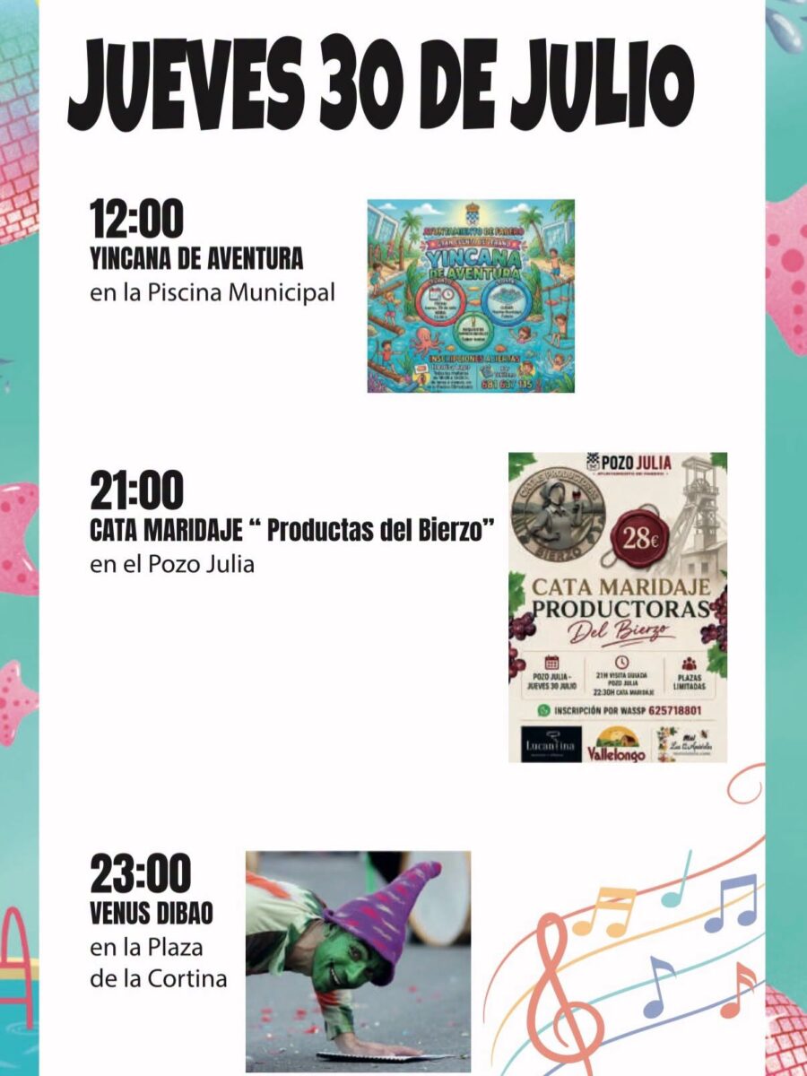 fiestas verano fabero 2026 2