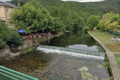 playa fluvial de sobrado