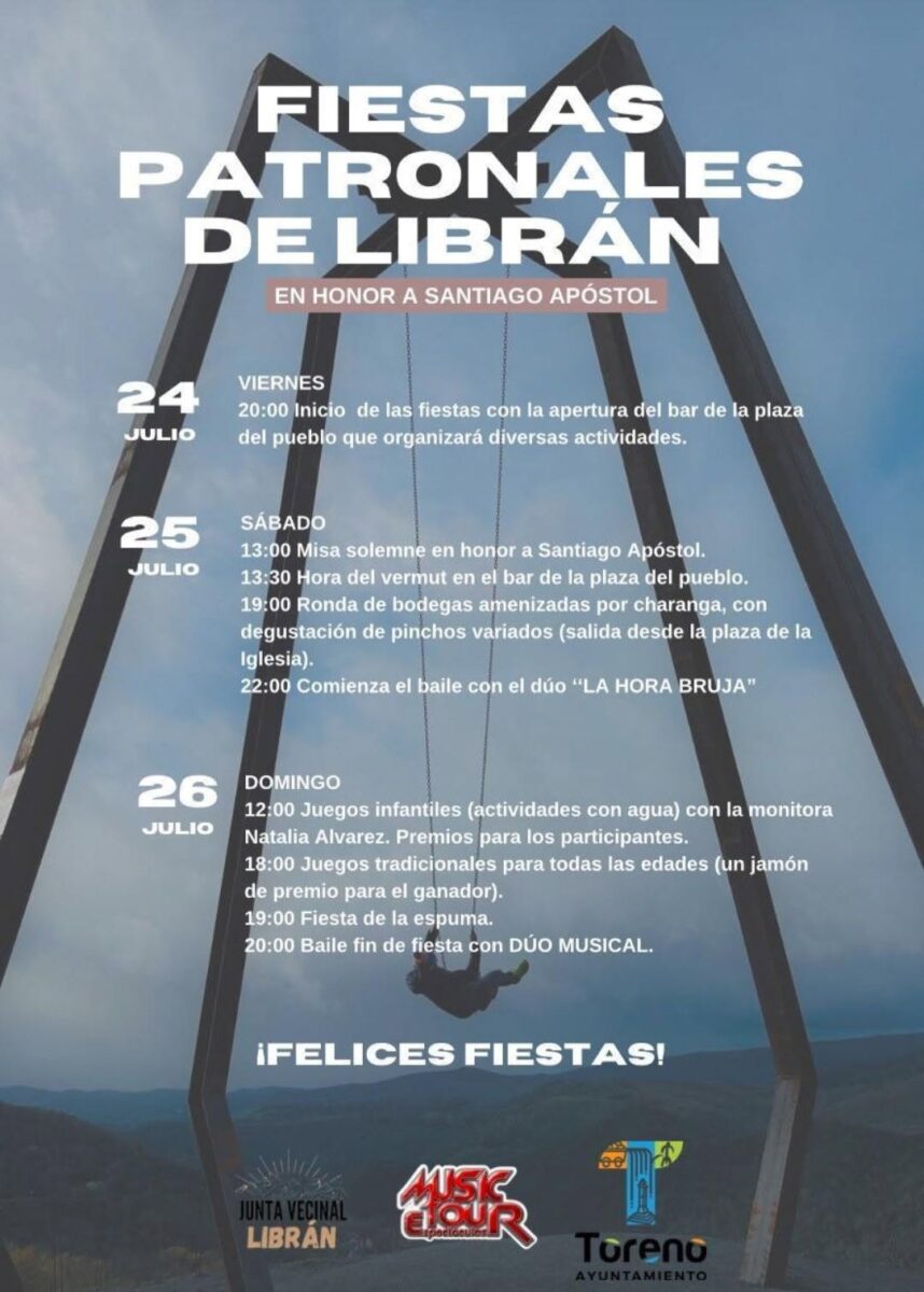 programa de fiestas en libran 2026
