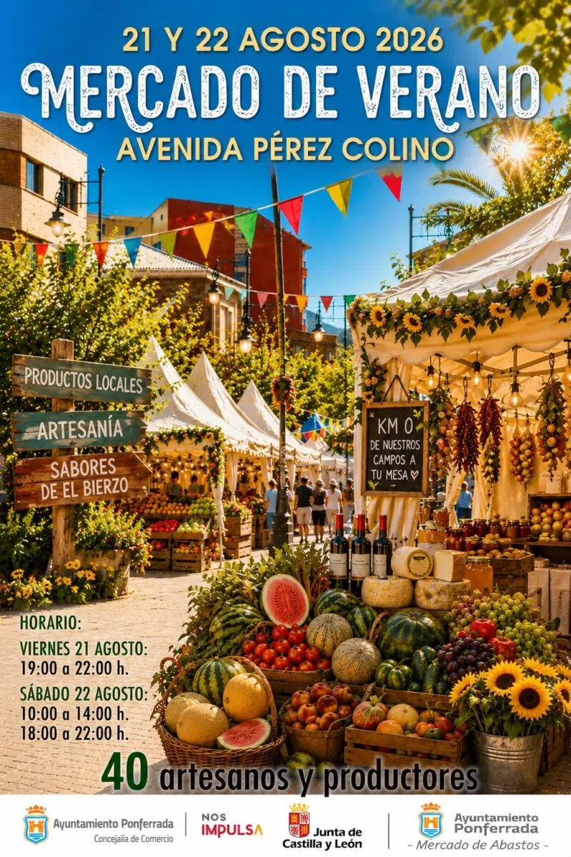 Cartel Mercado de Verano