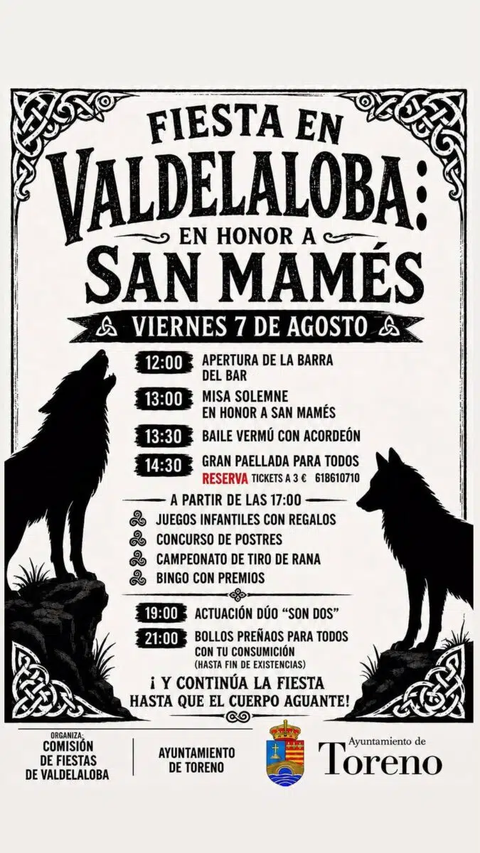 Fiestas de San Mamés en Valdelaloba 2026