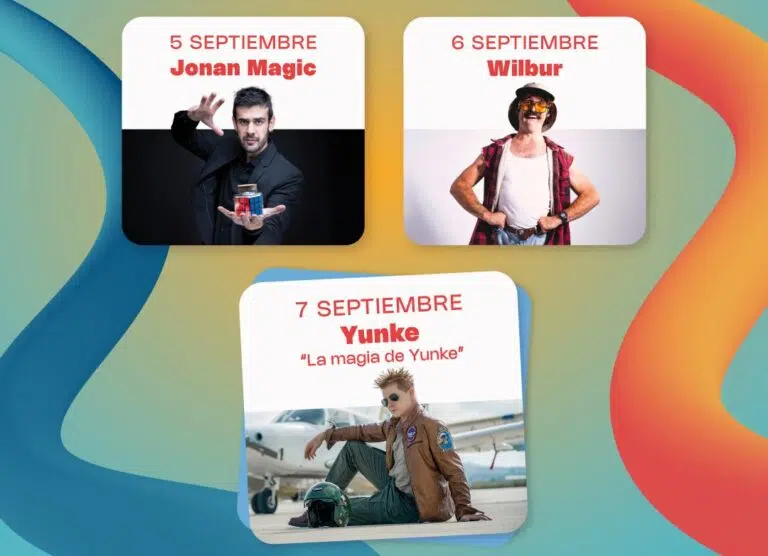 Wilbur, Yunke y Jonan Magic en El Rosal