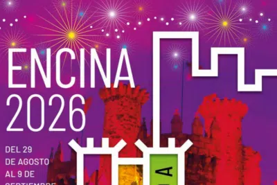Cartel de las Fiestas de la Encina 2026 de Ponferrada, del 29 de agosto al 9 de septiembre