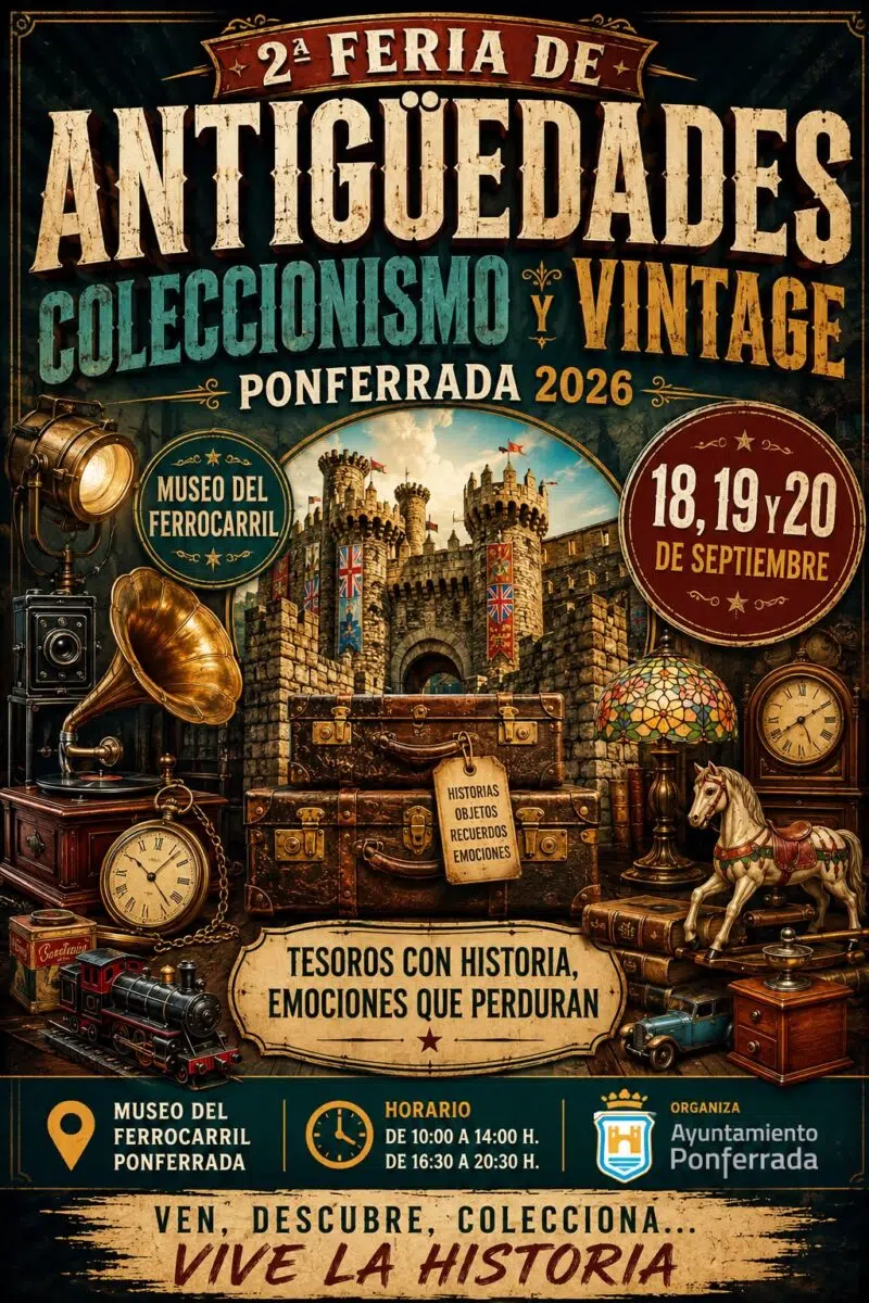II Feria de Antigüedades de Ponferrada