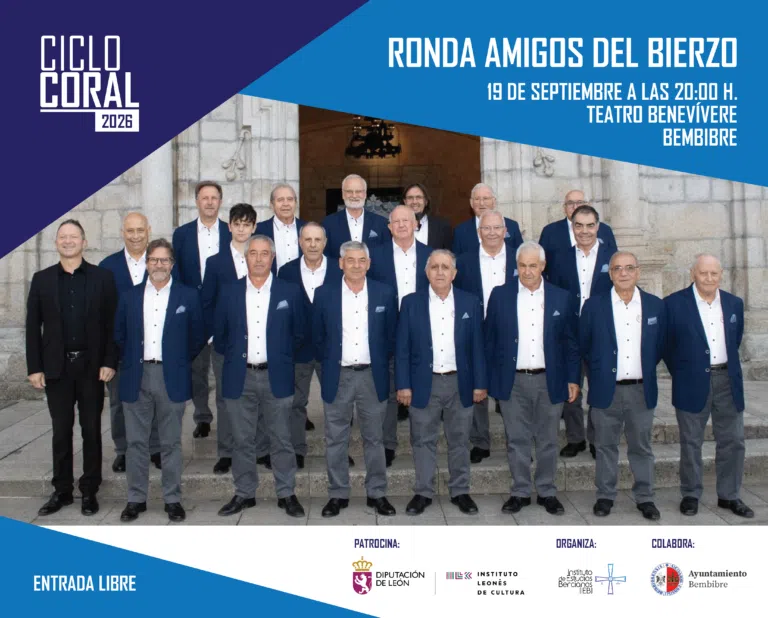 La Ronda de Amigos del Bierzo cierra el Ciclo Coral 2026 en Bembibre