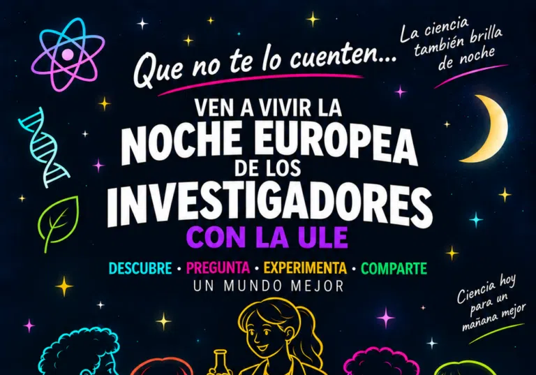 Noche Europea de los Investigadores 2026 en el Campus de Ponferrada