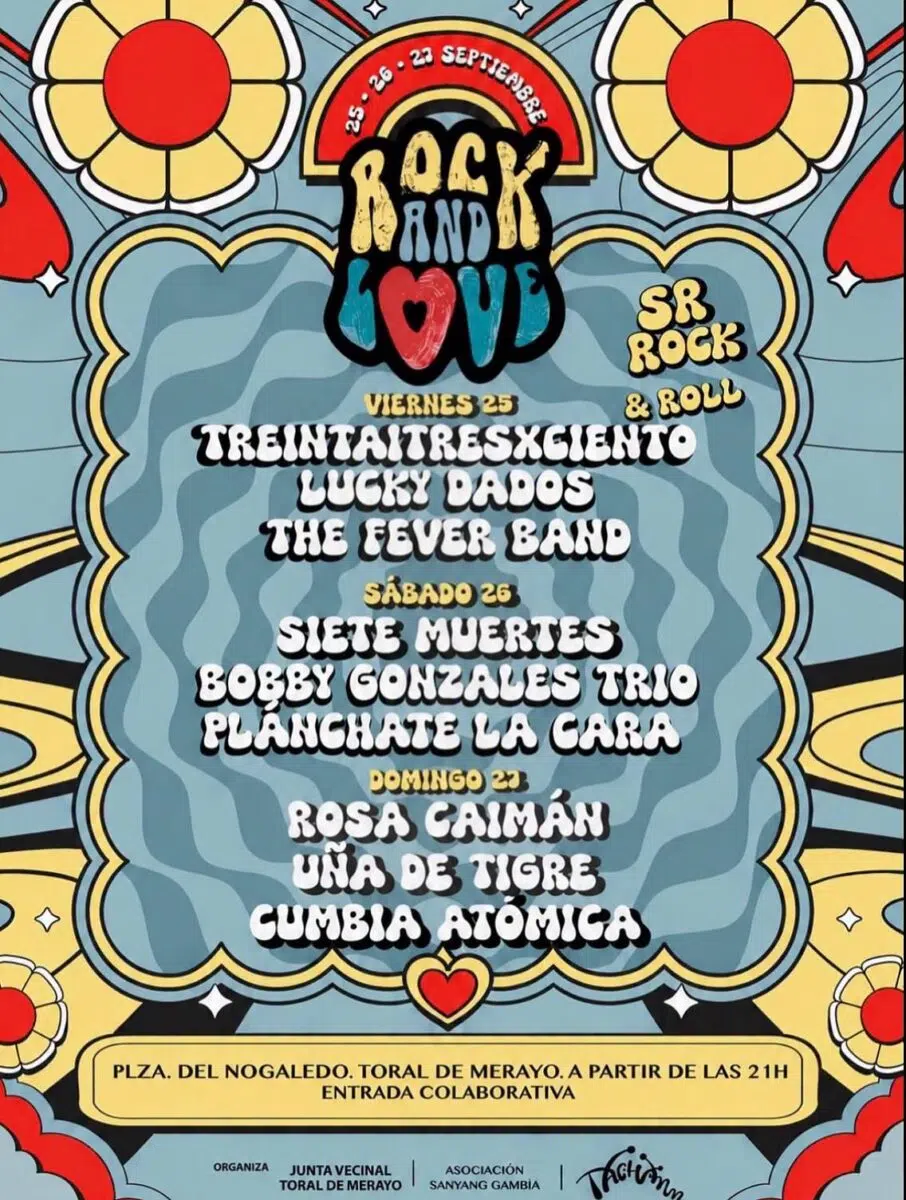 cartel Festival Rock&Love en Toral de Merayo