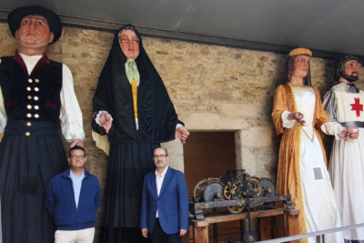 gigantes en museo del bierzo