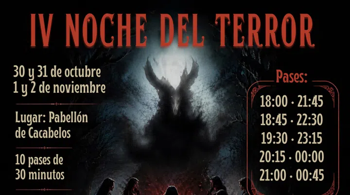 LA NOCHE DEL TERROR EN CACABELOS 2026