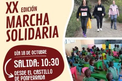 portada XX Marcha Solidaria ponferrada queverenponferrada
