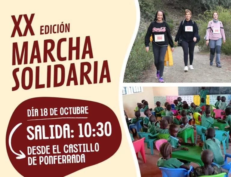 portada XX Marcha Solidaria ponferrada queverenponferrada