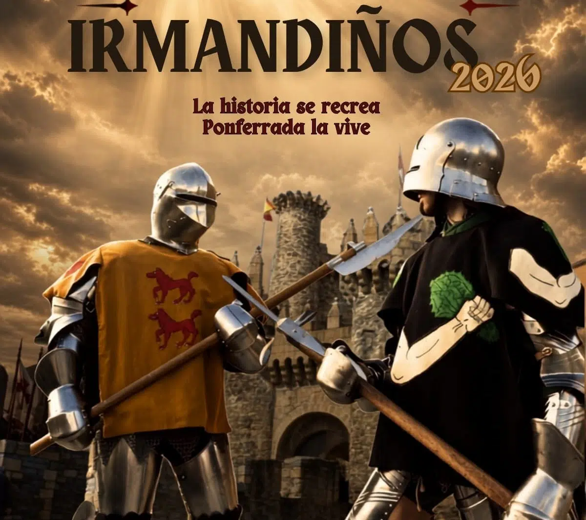 Portada irmandiños en ponferrada 2026