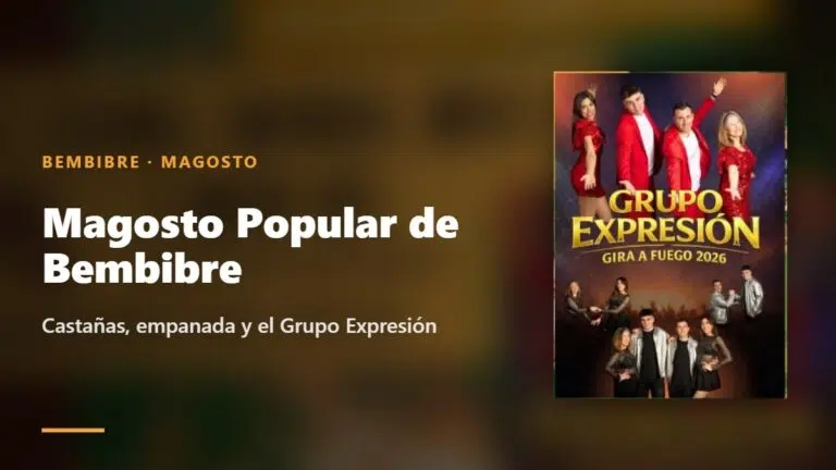 Grupo Expresión, portada del Magosto Popular de Bembibre 2026